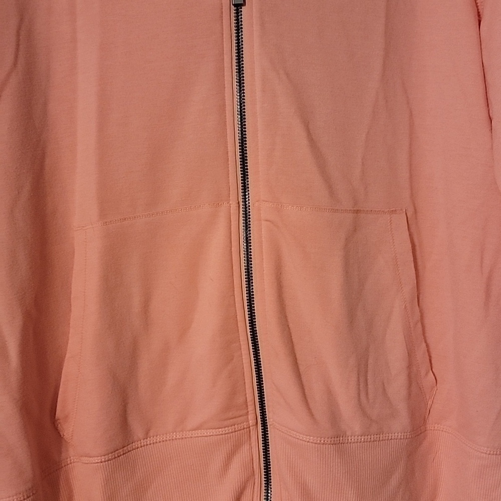 90 Degree By Reflex Coral Zip-Up Hoodie - Picture 3 of 4